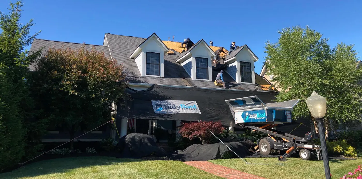 Roofing by Eagle Trace Roofing near Indianapolis, IN